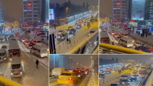 İstanbul trafiğinde Aybar çilesi! Yollar kilit sürücüler mahsur kaldı