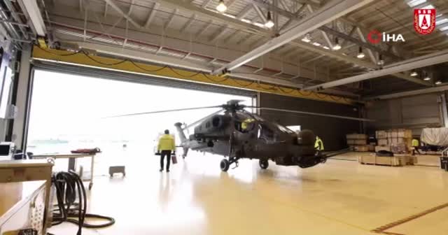 Jandarma Genel Komutanlığı envanterine bir Atak helikopter daha eklendi