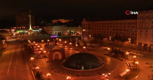 Kiev'de yeniden siren sesleri yankılandı