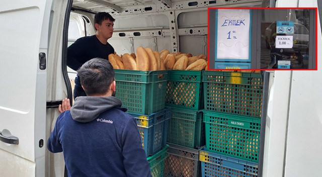 Mahallenin fırıncısı zincir marketleri dize getirdi: Ekmek 1 TL’ye düştü