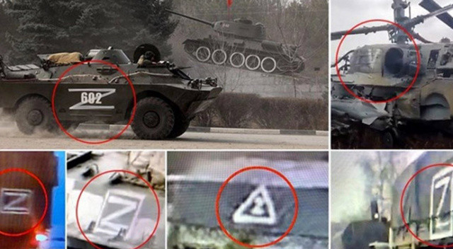 Rus tanklarındaki Z ve V harflerinin gizemi ortaya çıktı!