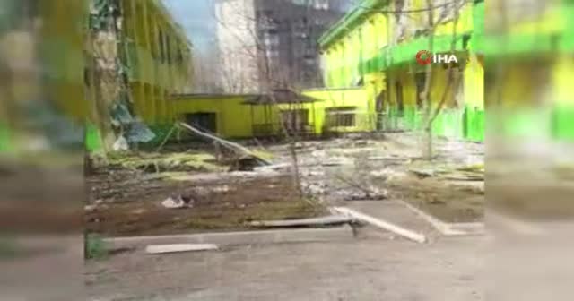 Rusya Mariupol’de çocuk rehabilitasyon merkezini vurdu