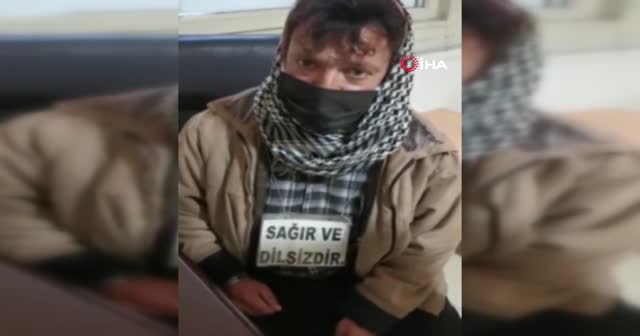 ‘Sağır ve dilsiz’ dilencinin foyası yakalanınca ortaya çıktı