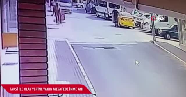 Annesinin Nisa Mihriban bebeği sokağa bıraktığı anlar kamerada