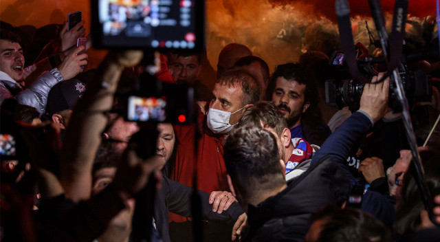 Trabzonspor antrenmanı taraftarı açık! Abdullah Avcı çağır yaptı...