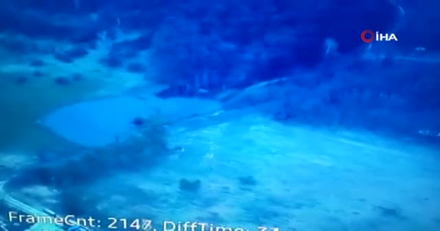Ukrayna, Rus tankının imha görüntüsünü yayınladı