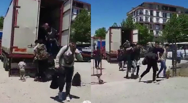Bir kamyon kaçak şehre dağılmıştı! Valilikten resmi açıklama geldi