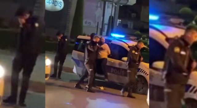 Kapanış saatinde AVM'ye girmek istedi, alkollü şahıs ortalığı birbirine kattı