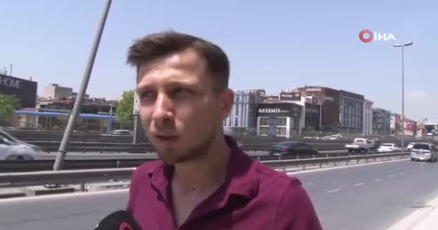 Trafikte yaptığı hatanın bedeli çok ağır oldu! Talihsiz adamın bacakları koptu