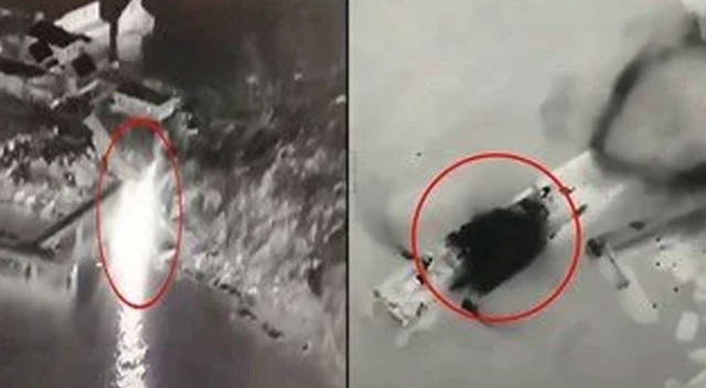 Ukrayna ordusu Rusya'ya ait çıkarma gemisini vurduklarını açıkladı