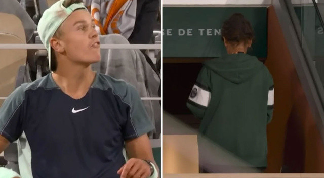 Holger Rune Roland Garros çeyrek finalinde annesini tribünden kovdu!