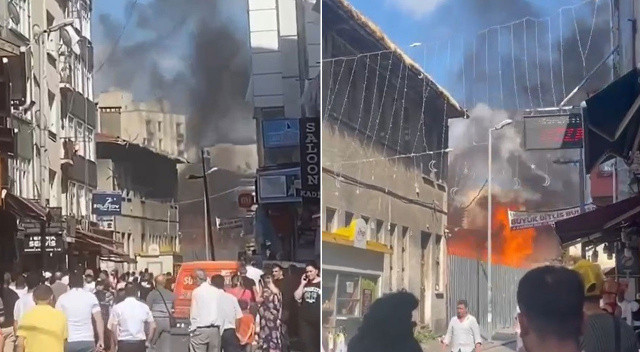 İstanbul Emniyet Müdürlüğünün Kumkapı deposunda yangın