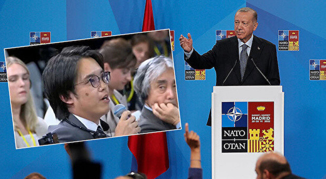 Japon gazeteci ile Erdoğan arasında dikkat çeken dialog