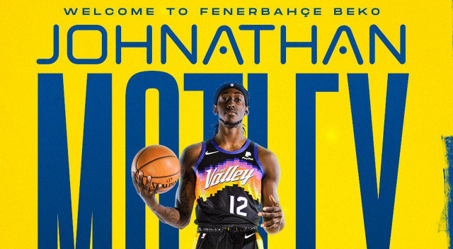 Jonathan Motley resmen Fenerbahçe Beko'da... Pota altına NBA patentli uzun