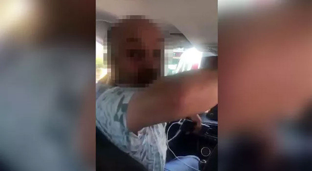 Taksimetreyi durakta açan taksici itiraz eden kadına yumrukla saldırdı