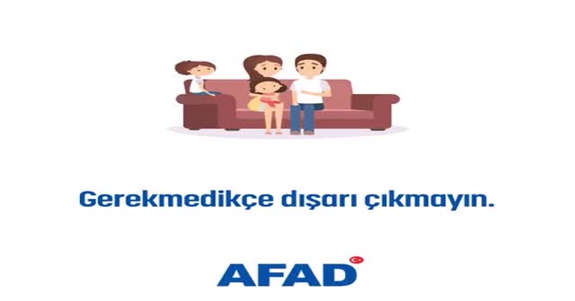 AFAD'tan fırtına uyarısı