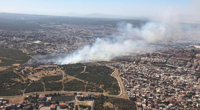 İzmir’de yangın! Jet hızıyla müdahale ile 6 dakikada kontrol altına alındı