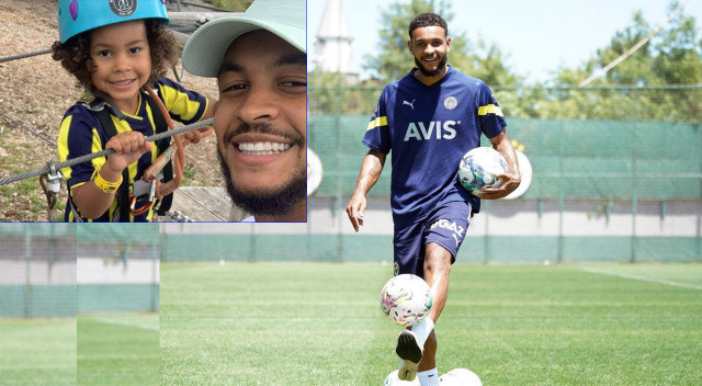 Joshua King oğluna 2 yıl önce neden Fenerbahçe forması giydirdiğini anlattı.