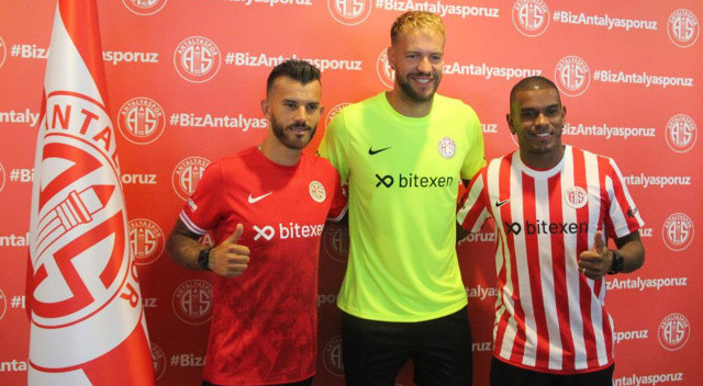 Ruud Boffin, Fernando, Güray Vural... Antalyaspor'dan 3'ü 1 arada imza töreni