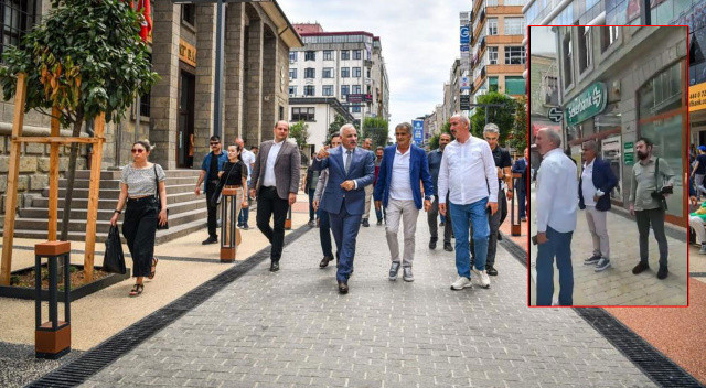Şenol Güneş, Murat Zorluoğlu ile Trabzon'da dolaşırken kavgaya denk gelince durup izledi