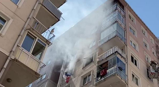 Üsküdar'da doğal gaz patlaması! Yaralılar var