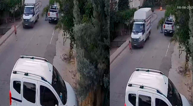 5 yaşındaki çocuğun inanılmaz kurtuluşu! Üzerinden kamyonet geçti burnu bile kanamadı