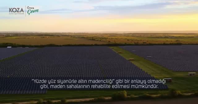 Koza Altın İşletmeleri, dünya madenciliğine örnek oluyor