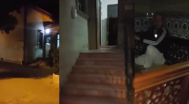 Beykoz’da pes dedirten görüntüler! Cami hoparlöründen seslenen gençleri mahalleli yakaladı
