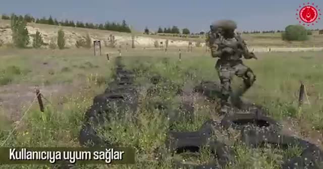 Mehmetçik'in yükünü hafifleten 'iskelet' sistemi teslim edildi