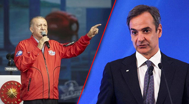 Cumhurbaşkanı Erdoğan’ın resti Miçotakis’i Türkçe konuşturdu: “Dayılık yok”