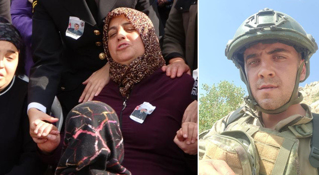 En acı veda! Pençe-Kilit şehidi son yolculuğuna uğurlandı