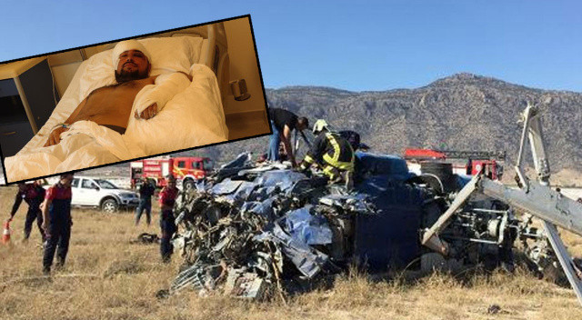 Marmaris yangınına yardıma giden helikopter düşmüştü...Kazada sağ kurtulan Türk pilot o anları anlattı