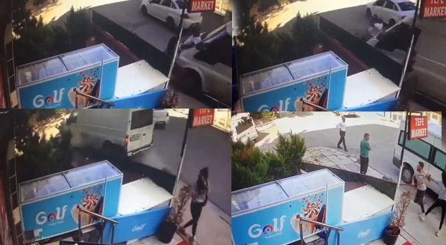 Taciz iddiası resmen dehşeti getirdi: Önce araçla ezdiler, sonra sopayla dövdüler