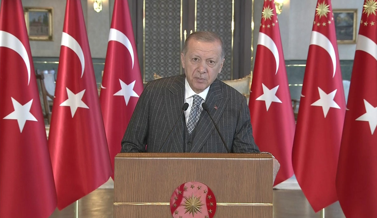 Cumhurbaşkanı Erdoğan'dan dev projelerin açılışında açıklamalar: 2053 vizyonunun inşasına başlıyoruz
