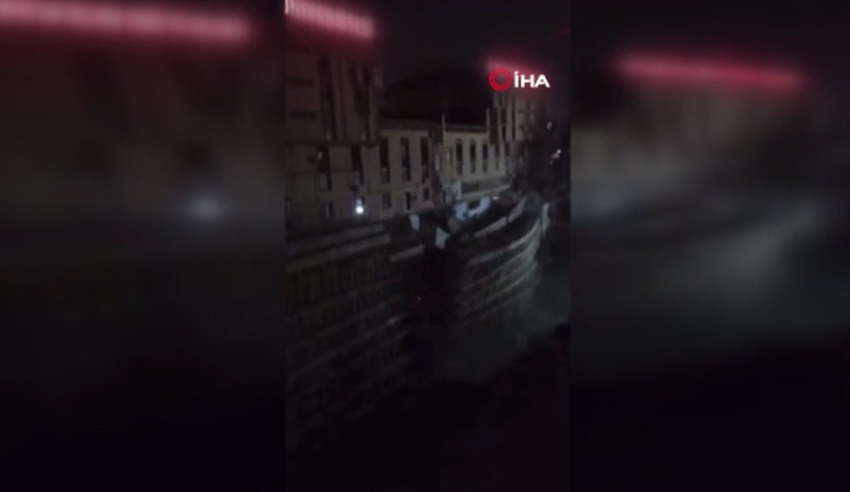 İstinat duvarı çöktü... Üniversite binası yıkıldı!