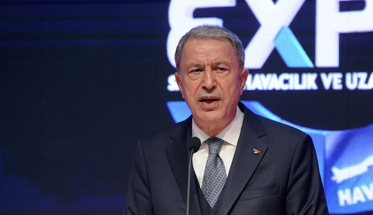 Bakan Akar'dan Yunanistan'a sert tepki! Asıl yayılmacı ta kendileri