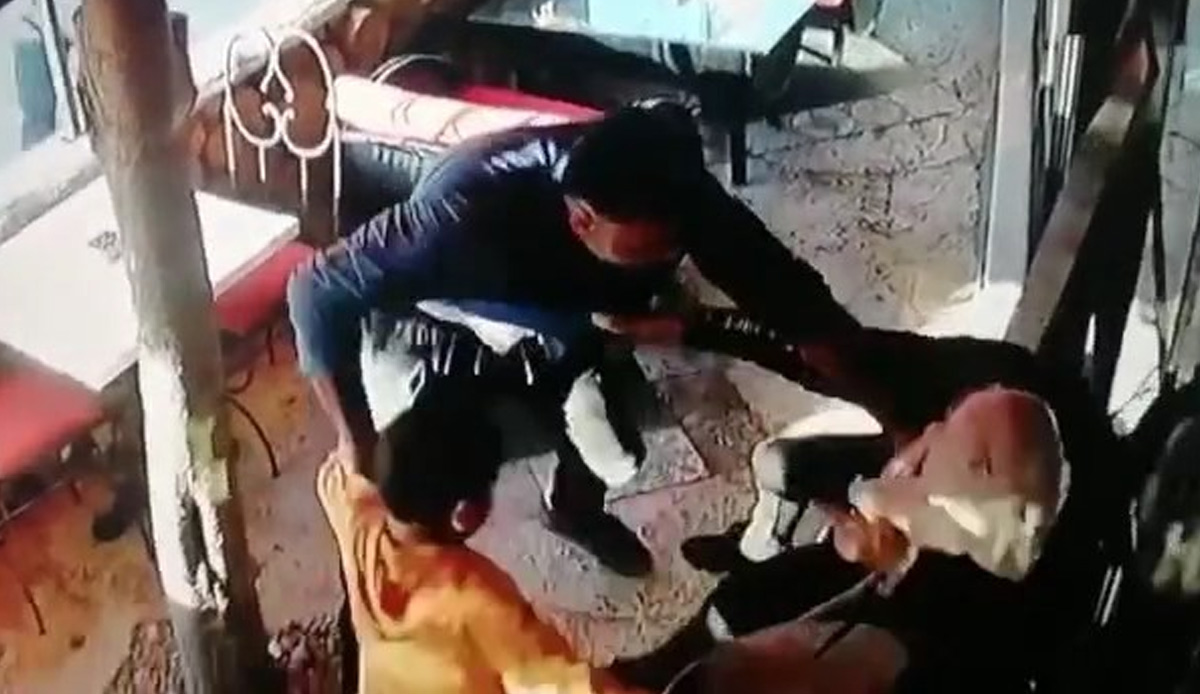 Çocuğunun gözleri önünde eşini darp eden şahıs serbest bırakıldı