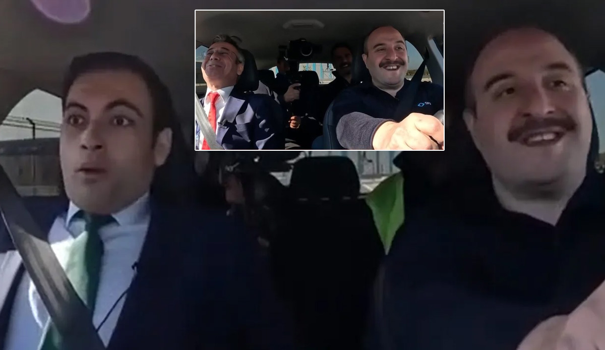 Togg'un kalkış performansı muhabirlerin akıllarını başlarından aldı! Bakan Varank o anları paylaştı