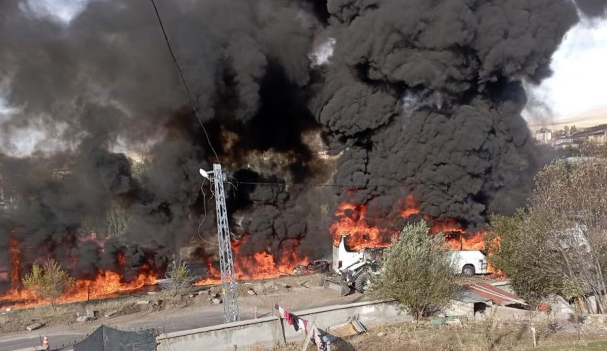 Ağrı'da tanker faciası: Ölü ve yaralılar var
