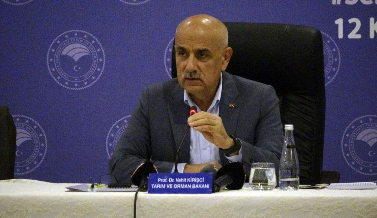 Bakan Kirişci, 'Tarımsız yüzyıl düşenemiyorum