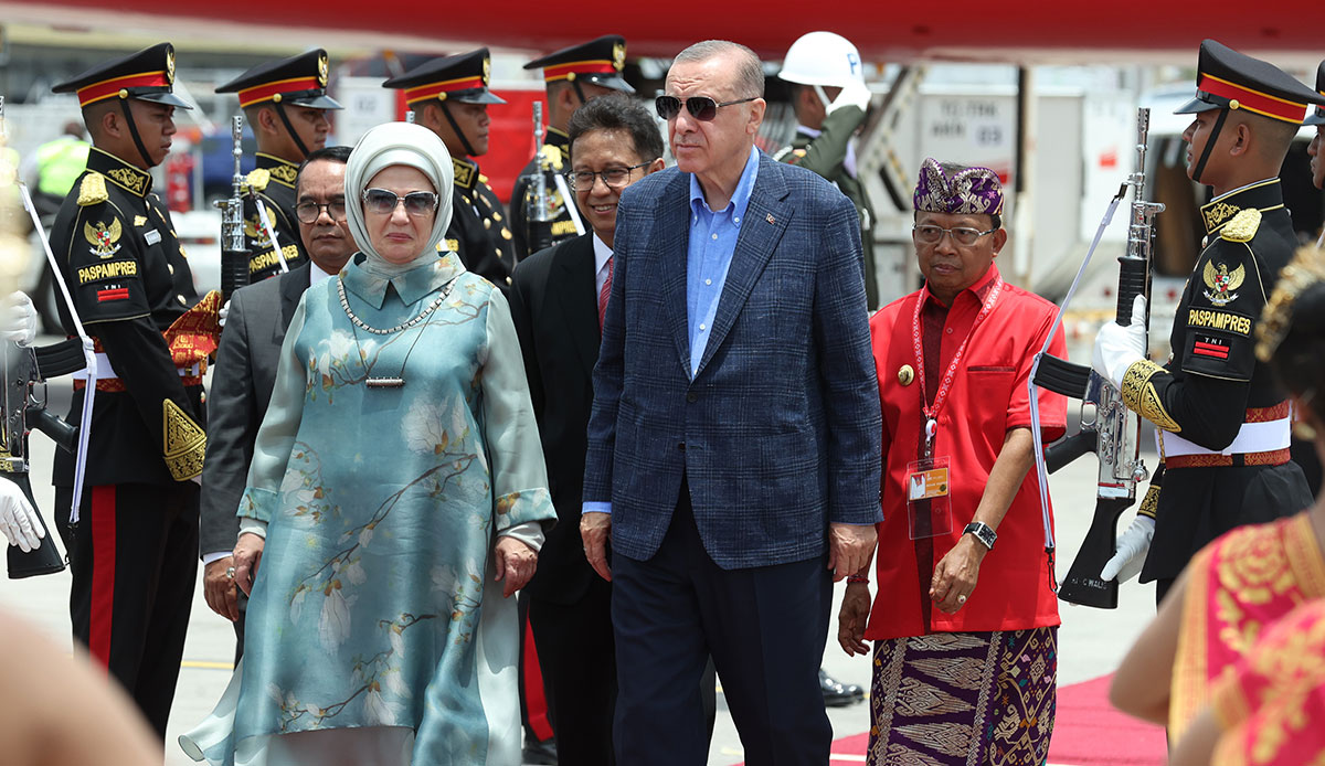 Cumhurbaşkanı Erdoğan Endonezya'da