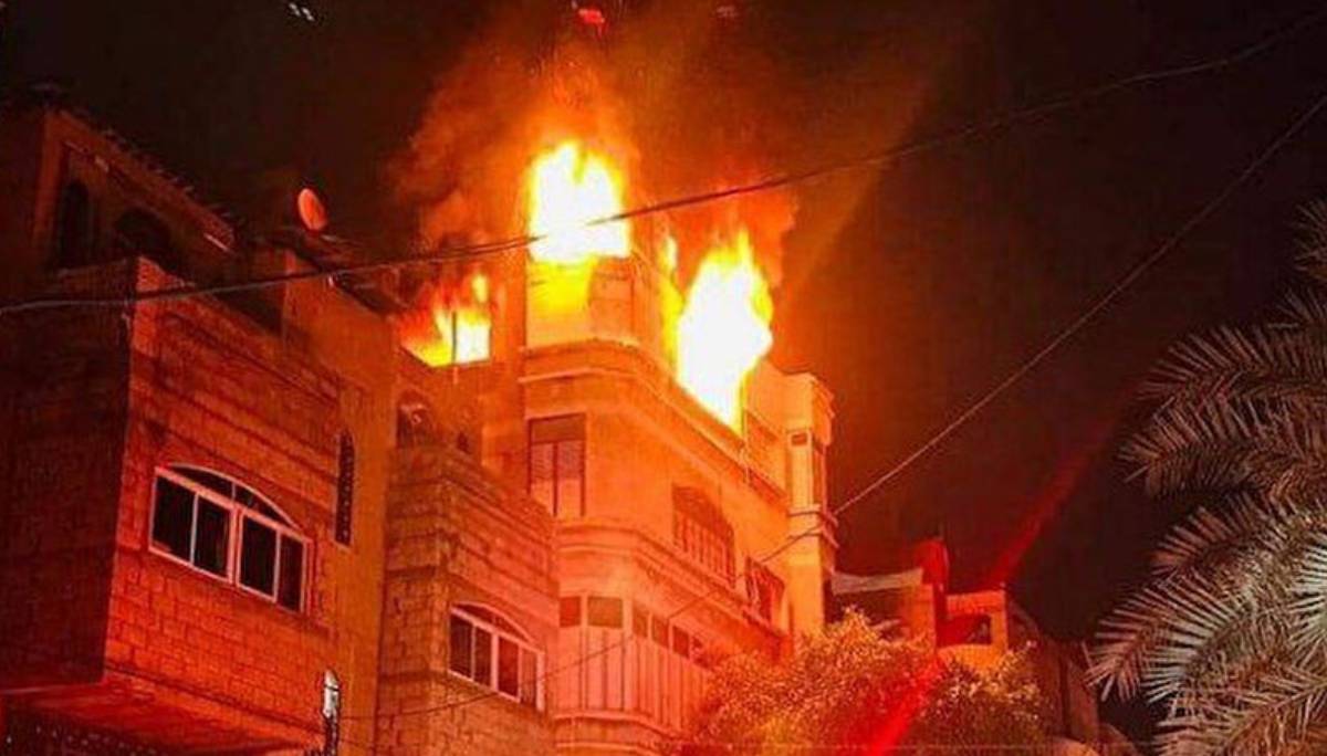 Gazze'de yangın faciası: 21 kişi hayatını kaybetti!