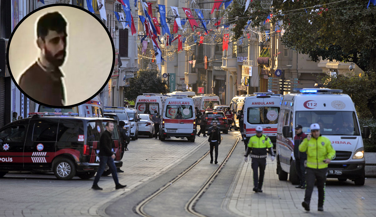 Firari terörist Bilal Hassan kameralara yakalandı