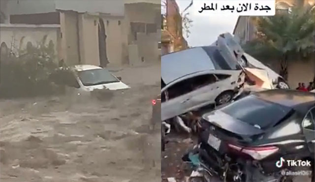 Suudi Arabistan’da sel felaketi! Ülkede hayat durma noktasına geldi