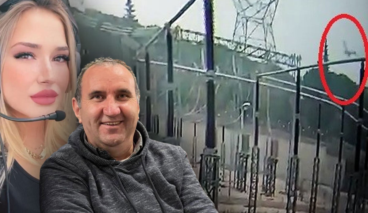Bursa'da 2 kişinin can verdiği korkunç uçak kazasında yeni görüntüler! 380 bin voltla alev topuna döndüler