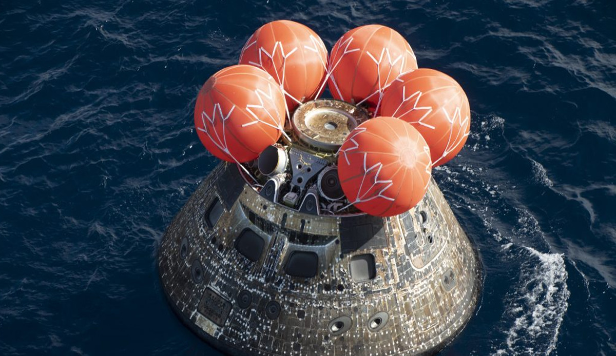 NASA Ay'a dönüş yolculuğunda rekor kırmıştı... Artemis 1'in Orion'u okyanusa indi