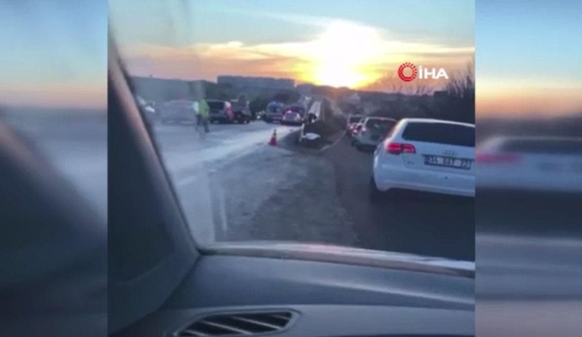 Büyükçekmece'de feci kaza: 1 kişi hayatını kaybetti