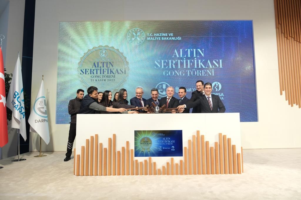 Darphane Altın Sertifikası Borsa İstanbul’da işlem görmeye başladı