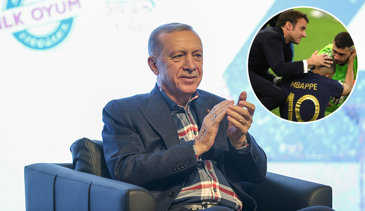 Erdoğan'dan güldüren sözler: Macron'u nasıl teselli ettiğini anlattı, salondakiler kahkahaya boğuldu