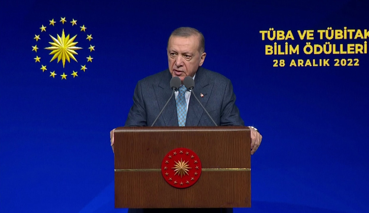 Cumhurbaşkanı Erdoğan TÜBİTAK ve TÜBA Bilim Ödülleri Töreni'ne katıldı